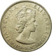 Coin, Bermuda, Elizabeth II, Crown, 1964, EF(40-45), Silver, KM:14