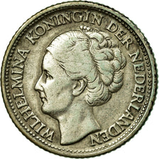Coin, Curacao, 1/4 Gulden, 1944, Denver, USA, EF(40-45), Silver, KM:44