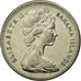 Coin, Bahamas, Elizabeth II, 25 Cents, 1966, Franklin Mint, EF(40-45), Nickel