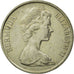 Coin, Bermuda, Elizabeth II, 25 Cents, 1981, EF(40-45), Copper-nickel, KM:18