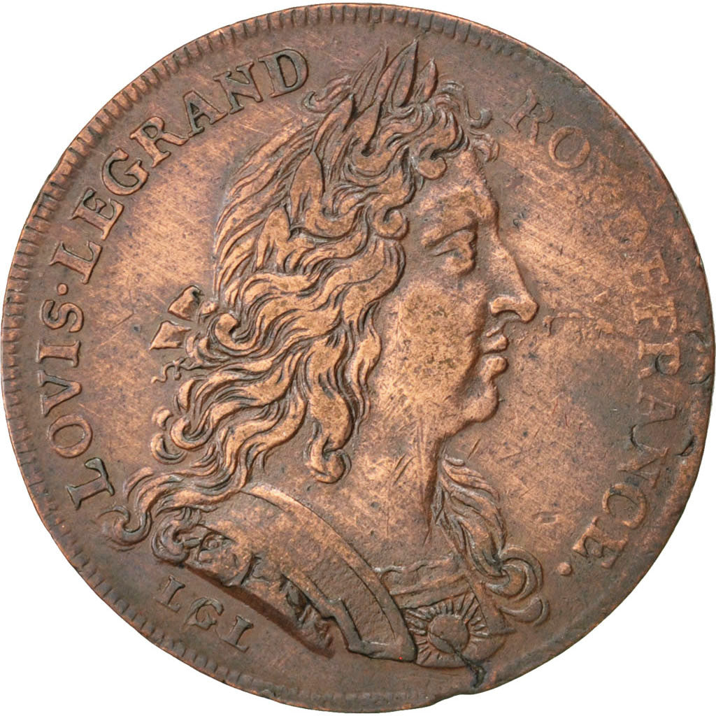 France, Royal, Token, AU(55-58), Copper, 25, Feuardent #913-924, 4.70