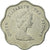Coin, East Caribbean States, Elizabeth II, 5 Cents, 1992, EF(40-45), Aluminum