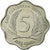 Münze, Osten Karibik Staaten, Elizabeth II, 5 Cents, 1992, SS, Aluminium, KM:12