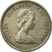 Monnaie, Etats des caraibes orientales, Elizabeth II, 10 Cents, 1987, TTB