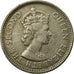 Monnaie, Etats des caraibes orientales, Elizabeth II, 25 Cents, 1965, TTB
