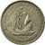 Moneda, Estados del Caribe Oriental , Elizabeth II, 25 Cents, 1965, MBC, Cobre -