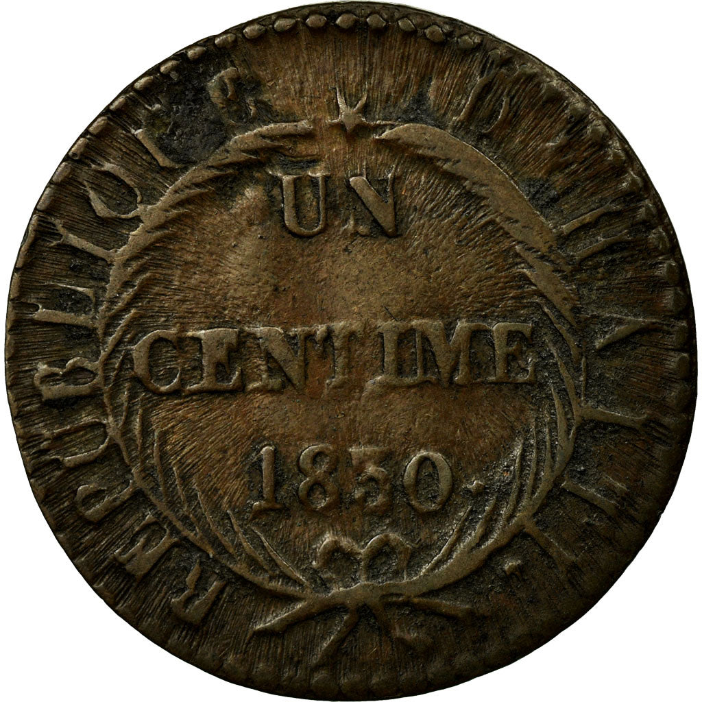 Münze, Haiti, Centime, 1830, SS, Kupfer, KM:A21
