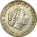 Coin, Netherlands Antilles, Juliana, Gulden, 1963, EF(40-45), Silver, KM:2