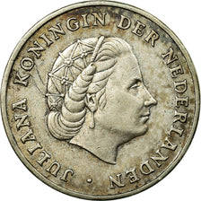 Coin, Netherlands Antilles, Juliana, Gulden, 1952, EF(40-45), Silver, KM:2