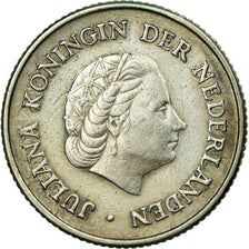 Monnaie, Netherlands Antilles, Juliana, 1/4 Gulden, 1960, TTB, Argent, KM:4