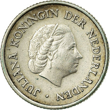 Monnaie, Netherlands Antilles, Juliana, 1/4 Gulden, 1954, TTB, Argent, KM:4