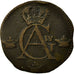 Coin, Sweden, Gustaf IV Adolf, 1/4 Skilling, 1807, VF(30-35), Copper, KM:564