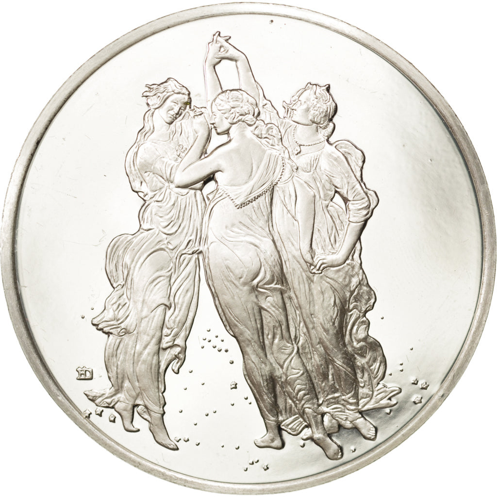 France, Medal, French Fifth Republic, MS(60-62), Silver