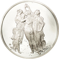 France, Medal, French Fifth Republic, MS(60-62), Silver