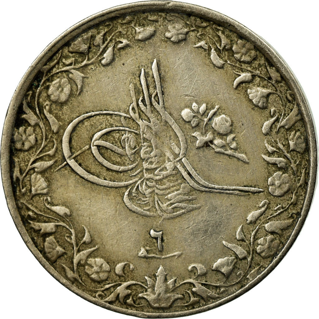 Monnaie, Égypte, Muhammad V, 1/10 Qirsh, 1913, Misr, TTB, Copper-nickel, KM:302