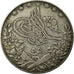 Coin, Egypt, Muhammad V, 5 Qirsh, 1911, Misr, EF(40-45), Silver, KM:308