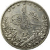 Coin, Egypt, Abdul Hamid II, 5 Qirsh, 1884, EF(40-45), Silver, KM:294