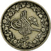 Monnaie, Égypte, Abdul Hamid II, Qirsh, 1897, Misr, TTB, Copper-nickel, KM:299