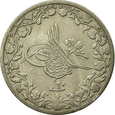 Münze, Ägypten, Abdul Hamid II, 5/10 Qirsh, 1894, Misr, SS, Copper-nickel