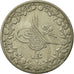 Münze, Ägypten, Abdul Hamid II, 5/10 Qirsh, 1894, Misr, SS, Copper-nickel