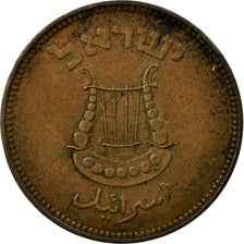 Moneda, Israel, 5 Pruta, 1949, ICI, MBC, Bronce, KM:10