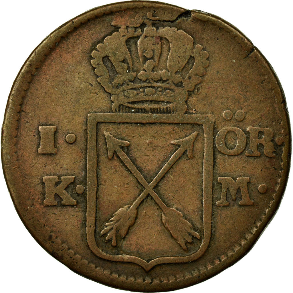 Münze, Schweden, Gustaf III, Ore, K.M., 1778, S, Kupfer, KM:512.1