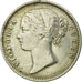 Coin, INDIA-BRITISH, Victoria, Rupee, 1840, Calcutta, EF(40-45), Silver
