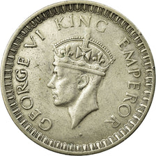 Coin, INDIA-BRITISH, George VI, Rupee, 1942, EF(40-45), Silver, KM:557.1