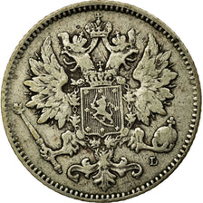 Coin, Finland, Nicholas II, 25 Penniä, 1901, EF(40-45), Silver, KM:6.2
