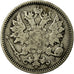 Coin, Finland, Nicholas II, 25 Penniä, 1890, EF(40-45), Silver, KM:6.2