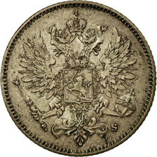 Coin, Finland, Nicholas II, 25 Penniä, 1915, EF(40-45), Silver, KM:6.2