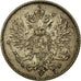 Coin, Finland, Nicholas II, 25 Penniä, 1915, EF(40-45), Silver, KM:6.2