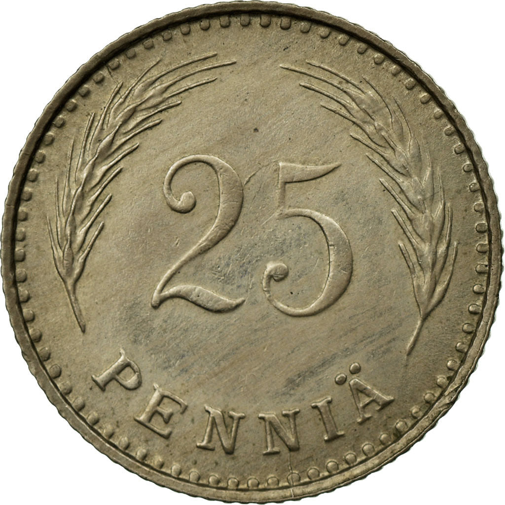 Monnaie, Finlande, 25 Penniä, 1921, TTB, Copper-nickel, KM:25
