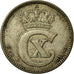 Coin, Denmark, Christian X, 25 Öre, 1919, Copenhagen, EF(40-45), Silver