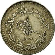 Monnaie, Turquie, Muhammad VI, 40 Para, 1920, Qustantiniyah, TTB, Copper-nickel
