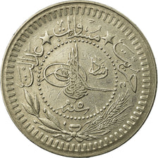 Coin, Turkey, Muhammad V, 40 Para, 1912, Qustantiniyah, EF(40-45), Nickel