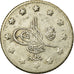 Coin, Turkey, Abdul Hamid II, Kurush, 1891, Qustantiniyah, EF(40-45), Silver