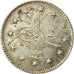 Coin, Turkey, Muhammad V, Kurush, 1910, Qustantiniyah, EF(40-45), Silver, KM:748