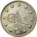 Coin, Turkey, Abdul Hamid II, Kurush, 1902, Qustantiniyah, EF(40-45), Silver