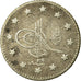 Coin, Turkey, Abdul Hamid II, Kurush, 1903, Qustantiniyah, EF(40-45), Silver