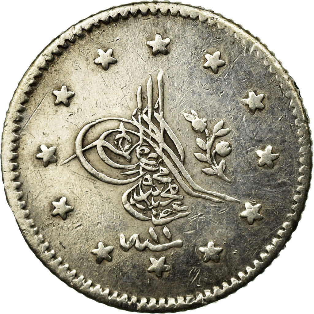 Coin, Turkey, Abdul Mejid, Kurush, 1849, Qustantiniyah, EF(40-45), Silver