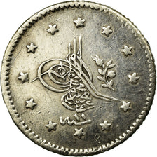 Coin, Turkey, Abdul Mejid, Kurush, 1849, Qustantiniyah, EF(40-45), Silver