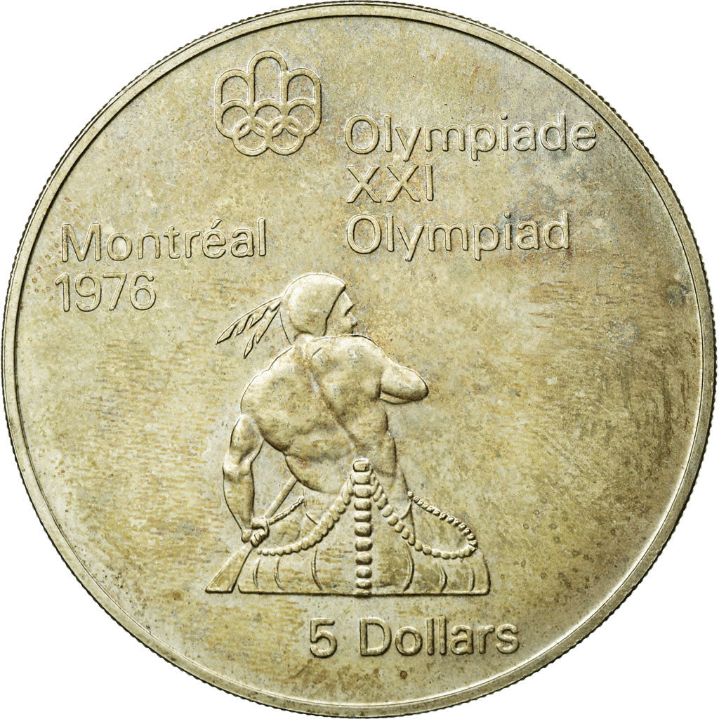 Coin, Canada, Elizabeth II, 5 Dollars, 1974, Royal Canadian Mint, Ottawa