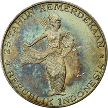Coin, Indonesia, 500 Rupiah, 1970, VF(30-35), Silver, KM:25