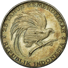Coin, Indonesia, 200 Rupiah, 1970, EF(40-45), Silver, KM:23