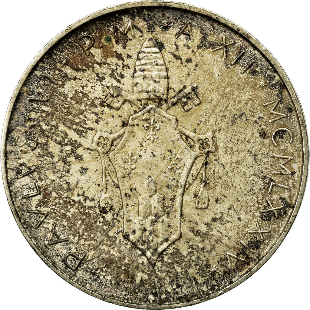 Coin, VATICAN CITY, Paul VI, 500 Lire, 1974, Roma, VF(20-25), Silver, KM:123