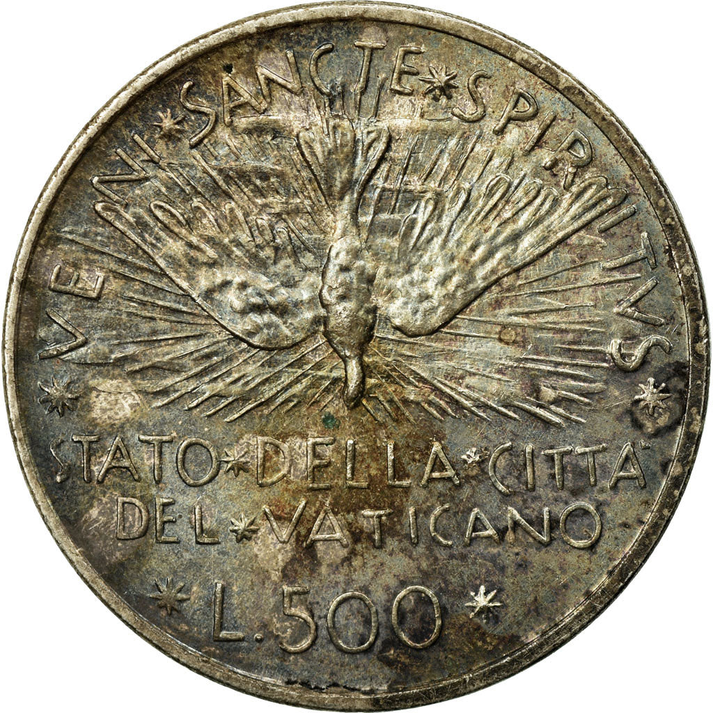 Moneta, CITTÀ DEL VATICANO, Sede Vacante, 500 Lire, 1978, Roma, MB+, Argento