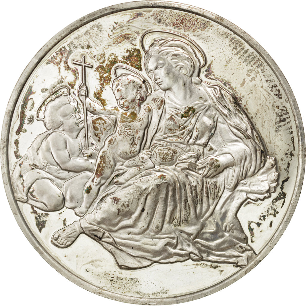 FRANCE, French Fifth Republic, Medal, AU(55-58), Silver, 44, 37.40