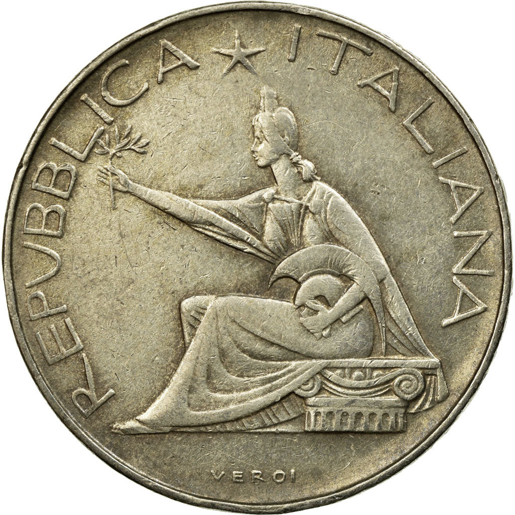 Coin, Italy, 500 Lire, 1961, Rome, EF(40-45), Silver, KM:99