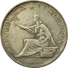 Coin, Italy, 500 Lire, 1961, Rome, EF(40-45), Silver, KM:99